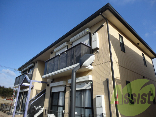 スカイヴィレッジM棟の外観