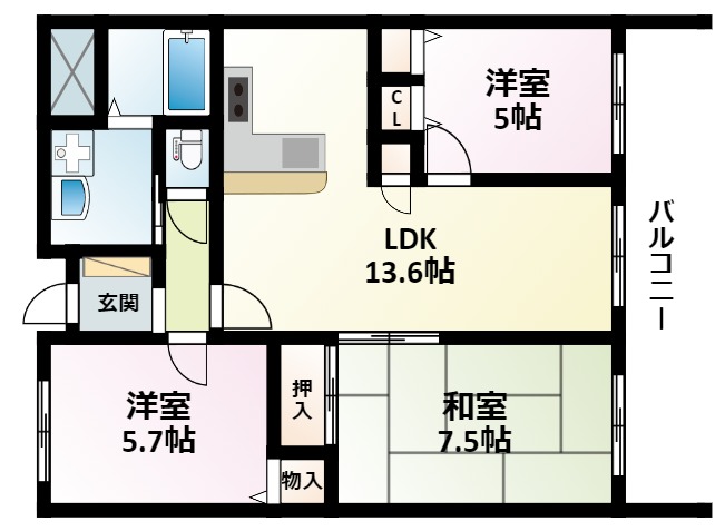 間取図