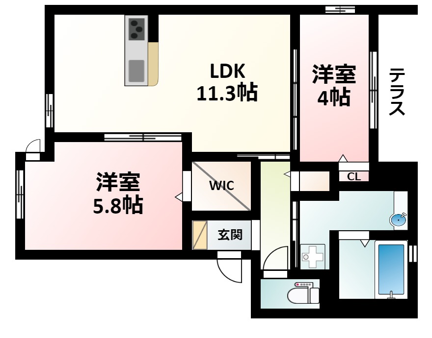間取図