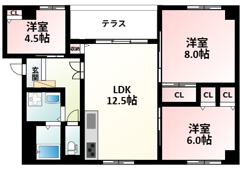 間取図