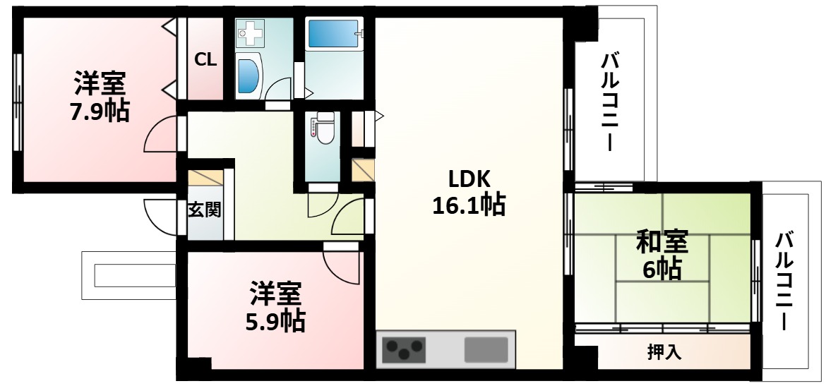 間取図