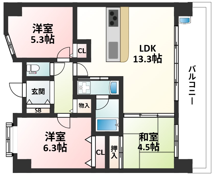 間取図