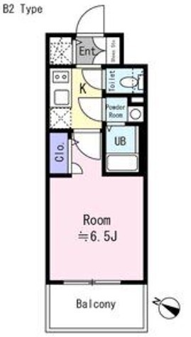 4階の間取り図