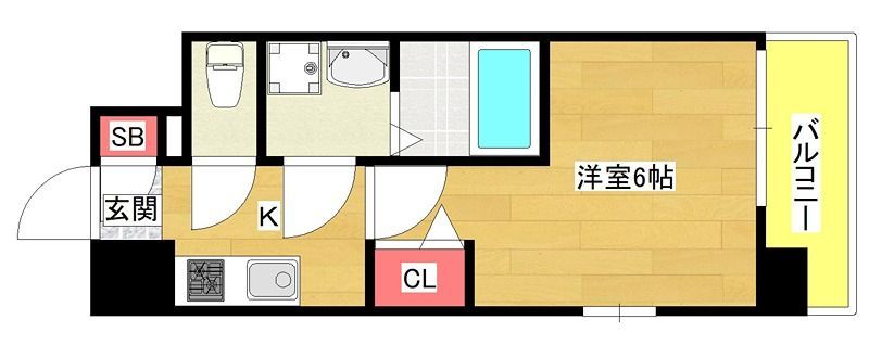 9階の間取り図