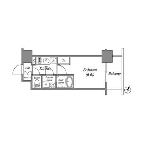7階の間取り図