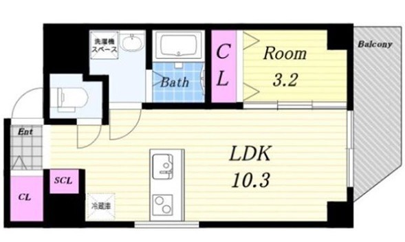 5階の間取り図