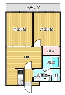 10階の間取り図