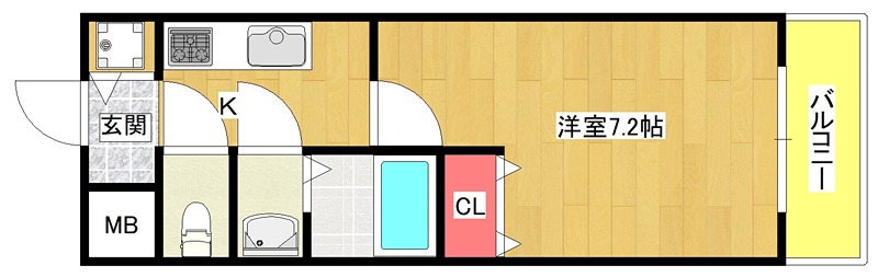 3階の間取り図
