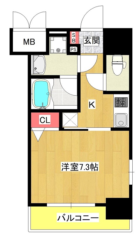11階の間取り図