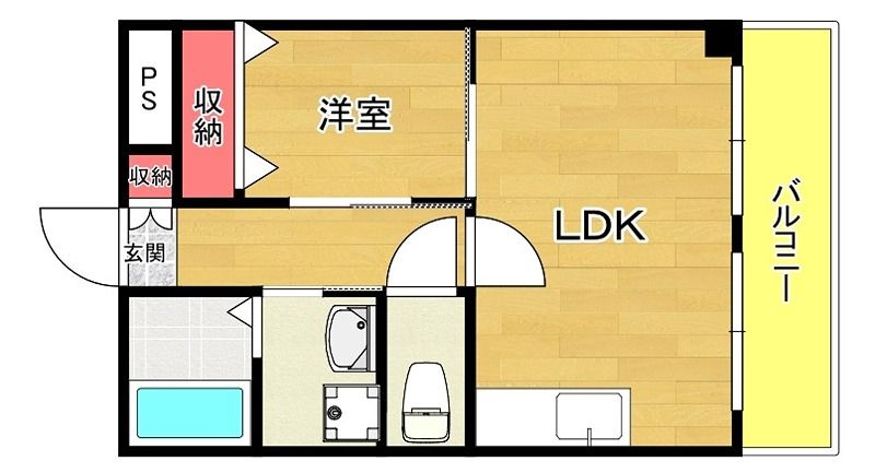 7階の間取り図