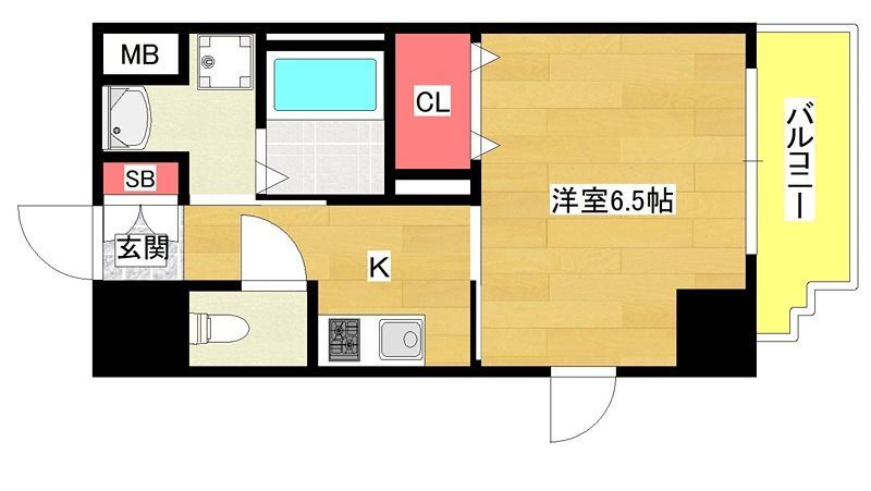 7階の間取り図