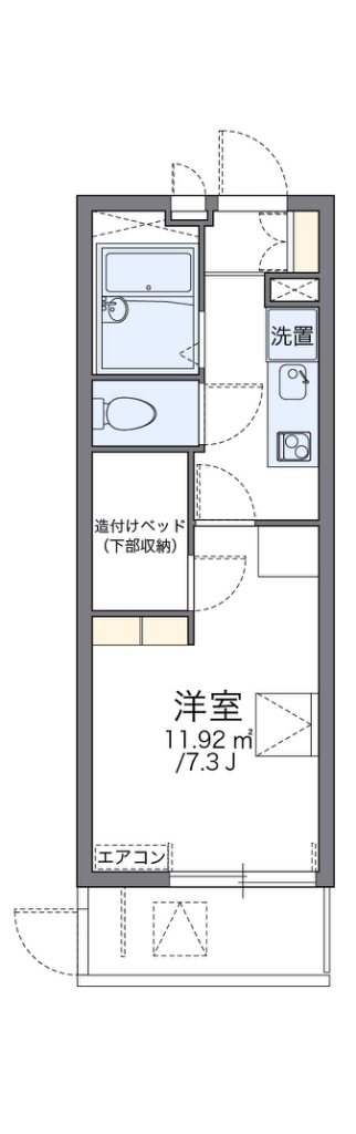 代表的な間取のため実際の間取とは異なる場合があります