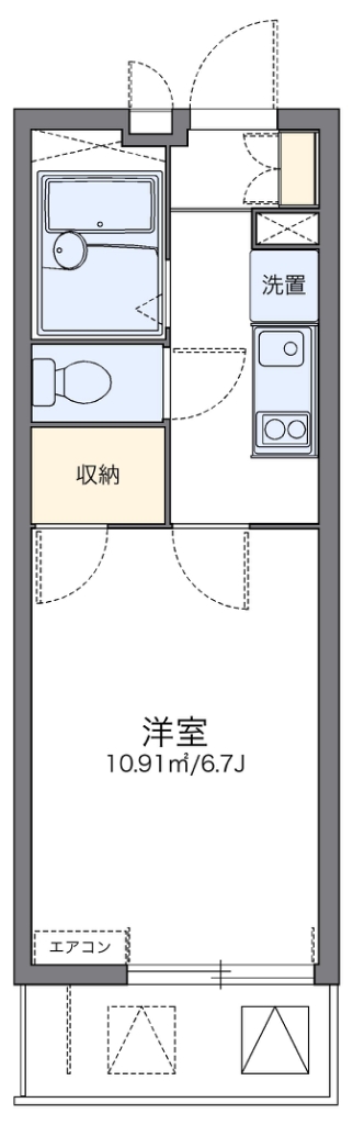 代表的な間取のため実際の間取とは異なる場合があります