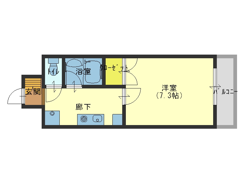 使いやすい間取りです