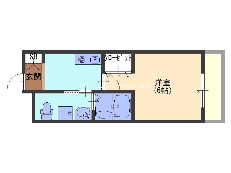 広めのキッチン