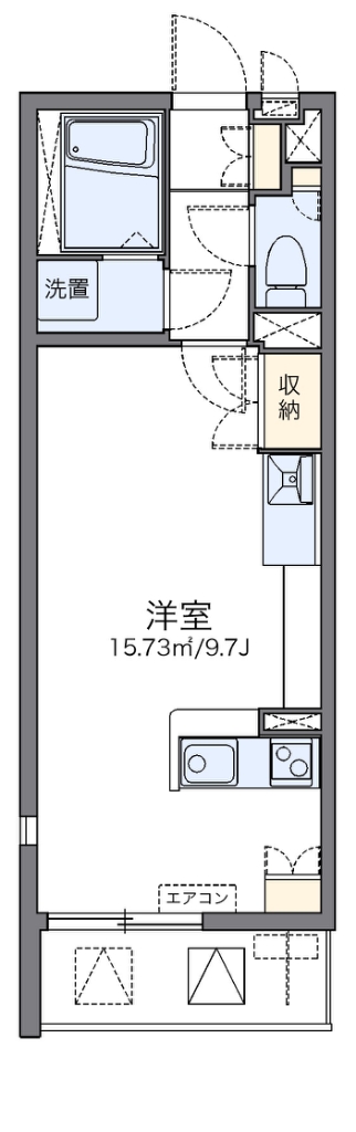 代表的な間取のため実際の間取とは異なる場合があります