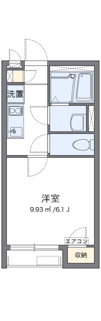 代表的な間取のため実際の間取とは異なる場合があります