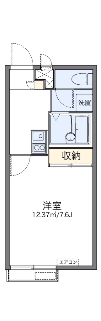 代表的な間取のため実際の間取とは異なる場合があります