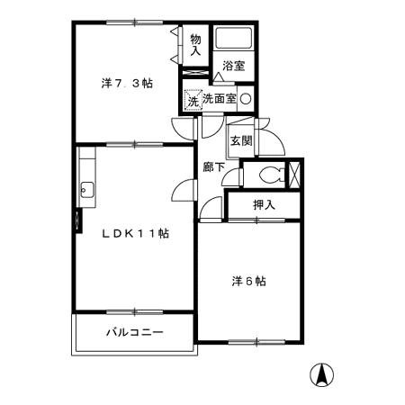 スカイプラザ宇梶A