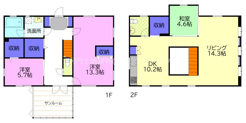 奈坪ニュータウン第三公園前戸建