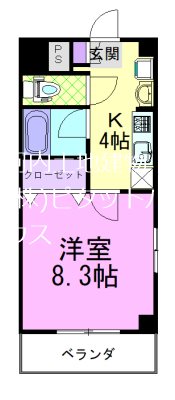 13階の間取り図