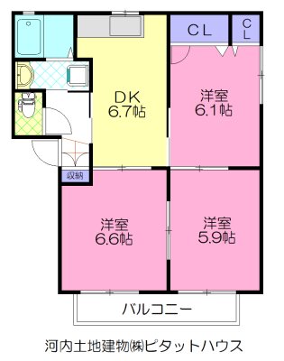 ハピネスタウン E