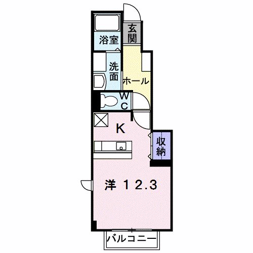 1階の間取り図