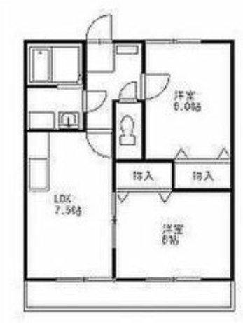 ムゲンハイツ若草A202