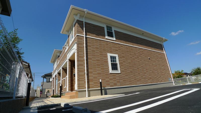 加古川市野口町長砂の賃貸アパートの外観