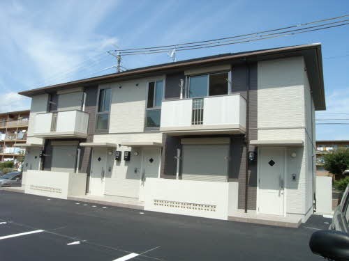 シャーメゾンクラヴィエ上中　A棟の外観