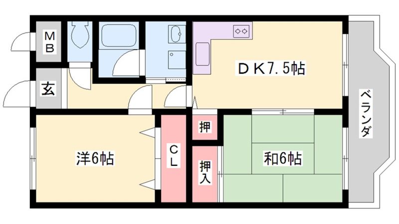 3階の間取り図