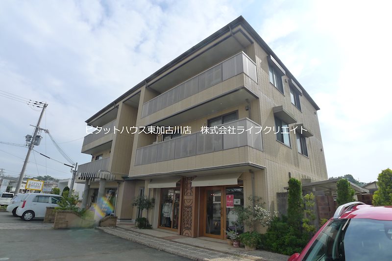 パークハイム弐番館Ａ棟の外観