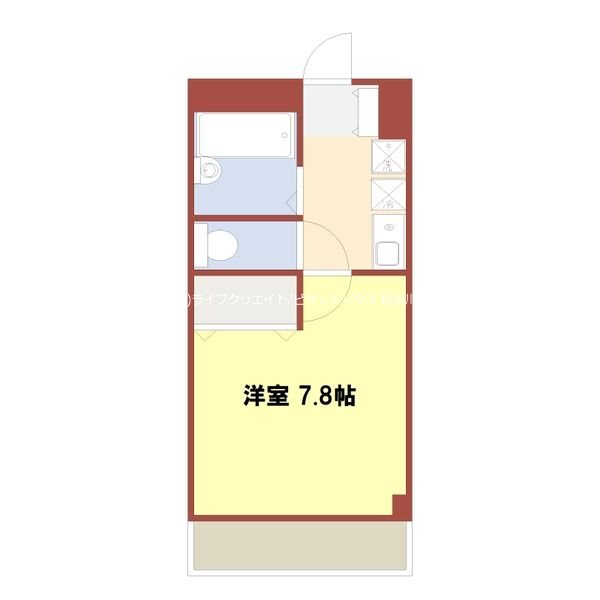 2階の間取り図
