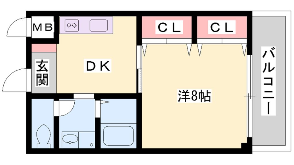 2階の間取り図