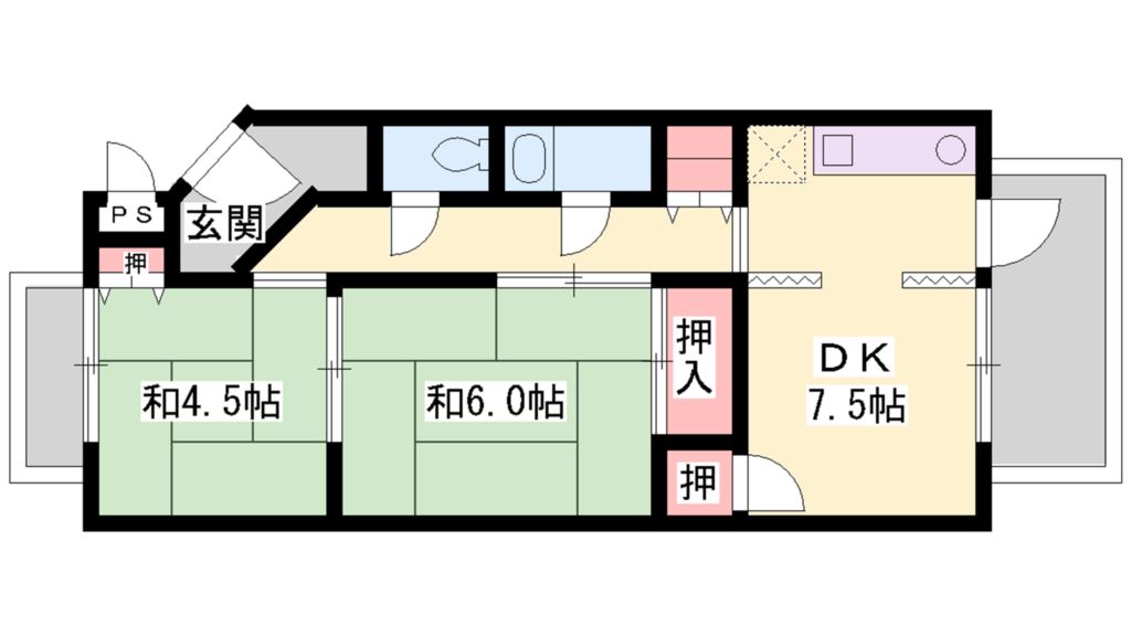 3階の間取り図