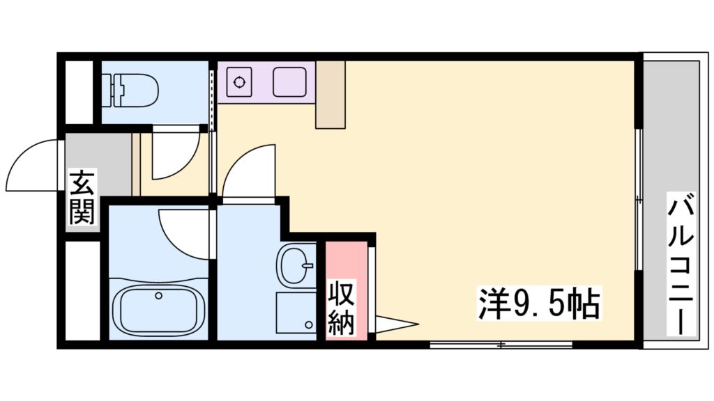 3階の間取り図