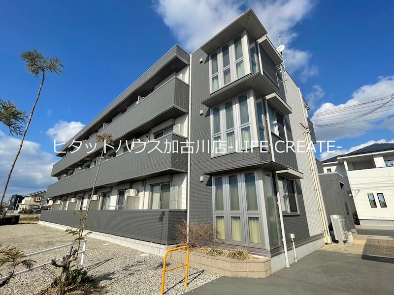 マンションパピルスIIの外観
