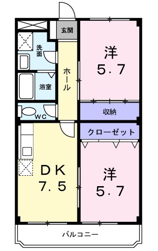 3階の間取り図