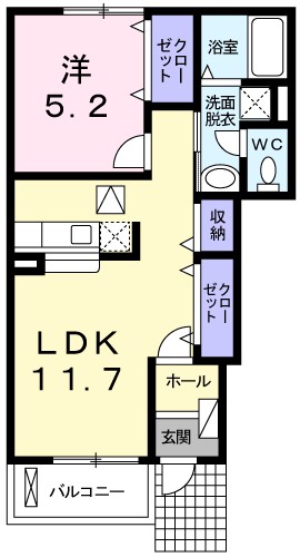 1階の間取り図
