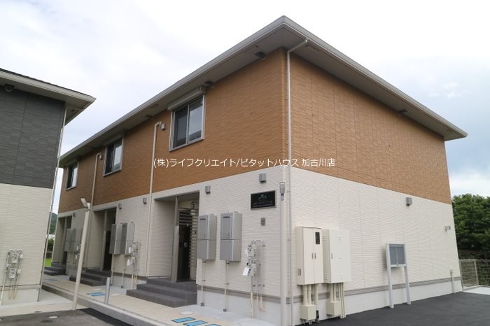 リバーサイドテラス　B棟の外観