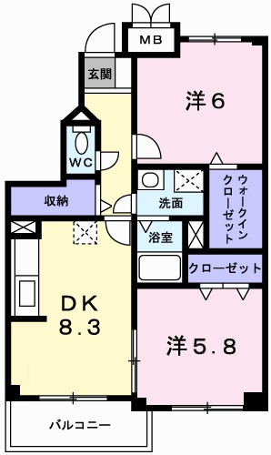 3階の間取り図