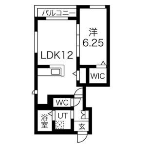 1階の間取り図