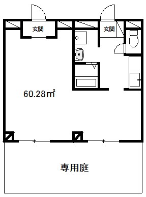 1階の間取り図