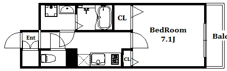 12階の間取り図