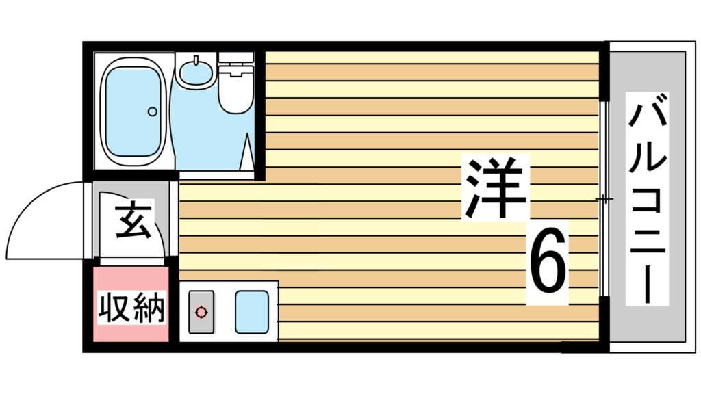 2階の間取り図