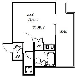 7階の間取り図
