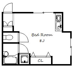 1階の間取り図