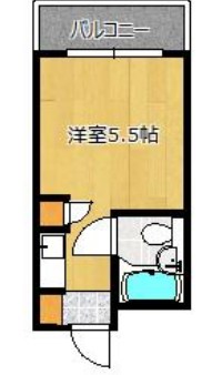 5階の間取り図
