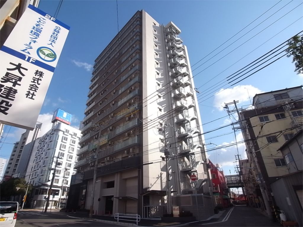 エステムコート神戸ハーバーランド前Vアクアの外観