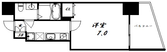 9階の間取り図